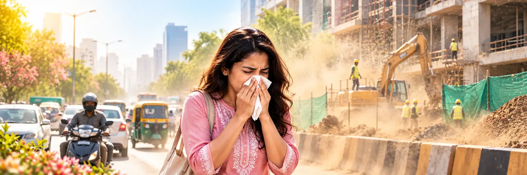 The Great Indian Dust Allergy Problem